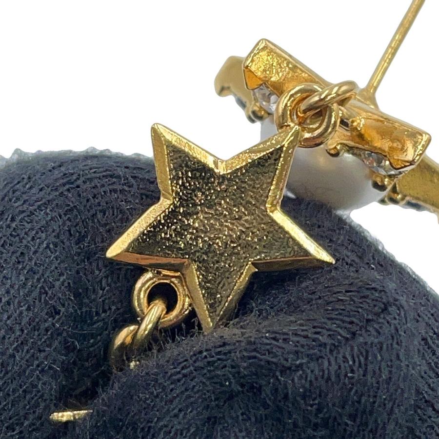 シャネル ピアス ココマーク スターモチーフ ロングピアス フェイク 