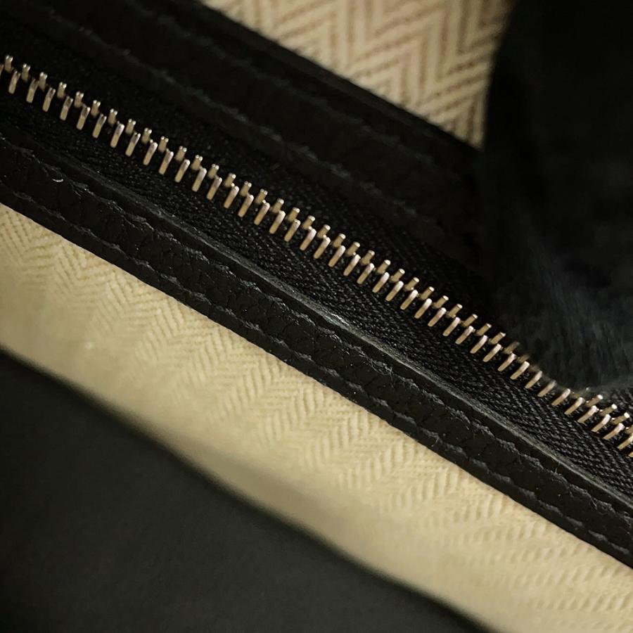エルメス トートバッグ ガーデンパーティPM ブラック/シルバー金具