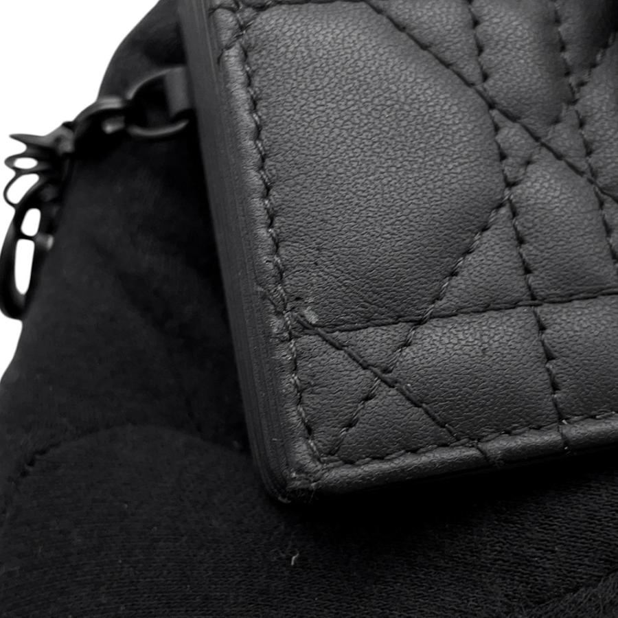 クリスチャン・ディオール カードケース Lady Dior Jasmine ラムスキン