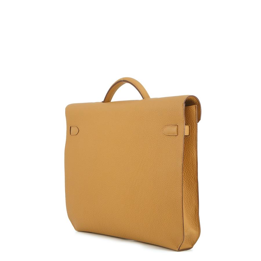 エルメス ケリーデペッシュ34 セサミ/シルバー金具 トゴ Z刻印 HERMES 