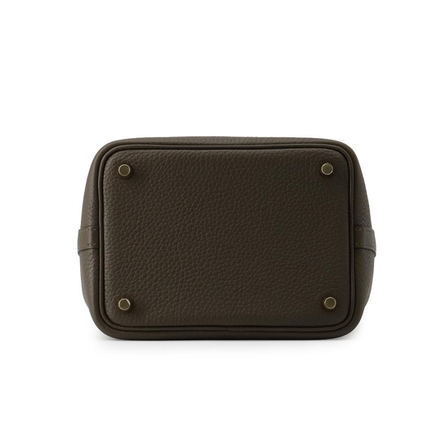 エルメス ハンドバッグ ピコタンロックPM ヴェールロデン/ゴールド金具