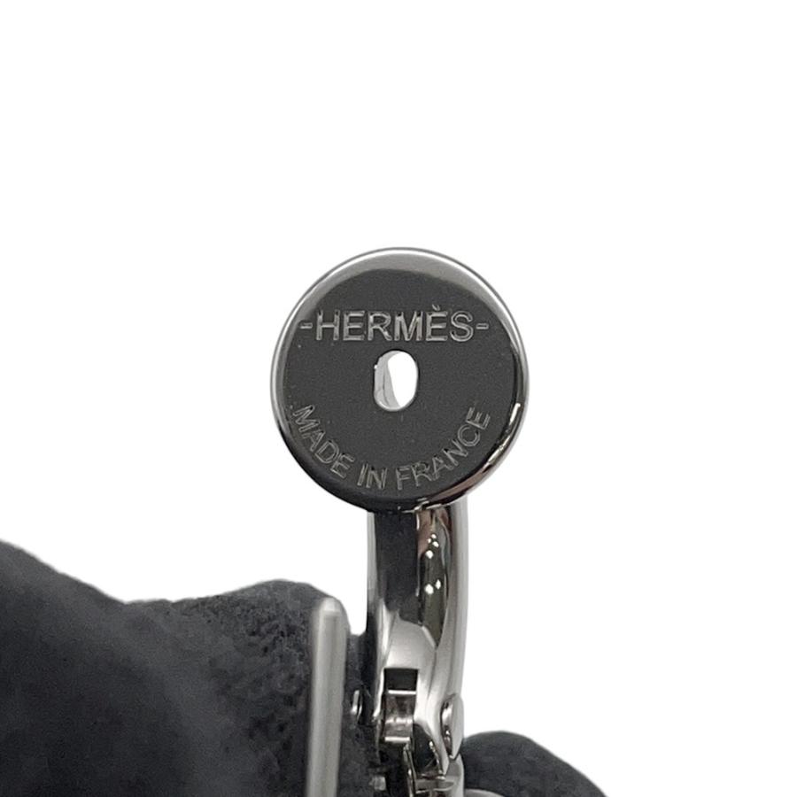 エルメス ピアス Cle H シング バッファローホーン HERMES