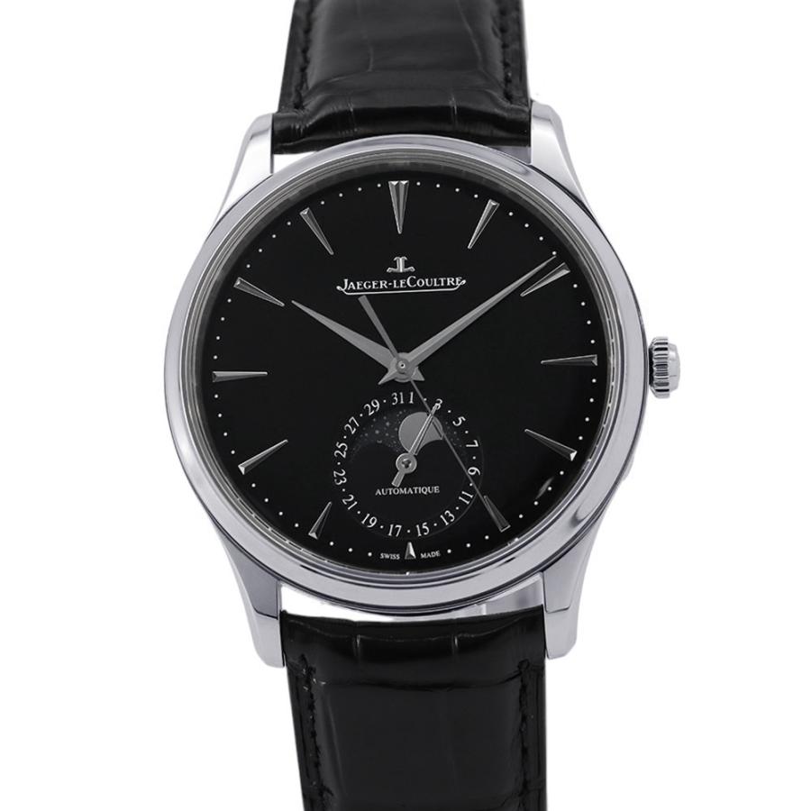 ジャガールクルト マスター ウルトラスリム ムーン Q1368471/109.8.A5.S JAEGER-LE COULTRE 黒文字盤 ジャガールクルト マスター ウルトラスリム ムーン Q1368471/109.8.A5