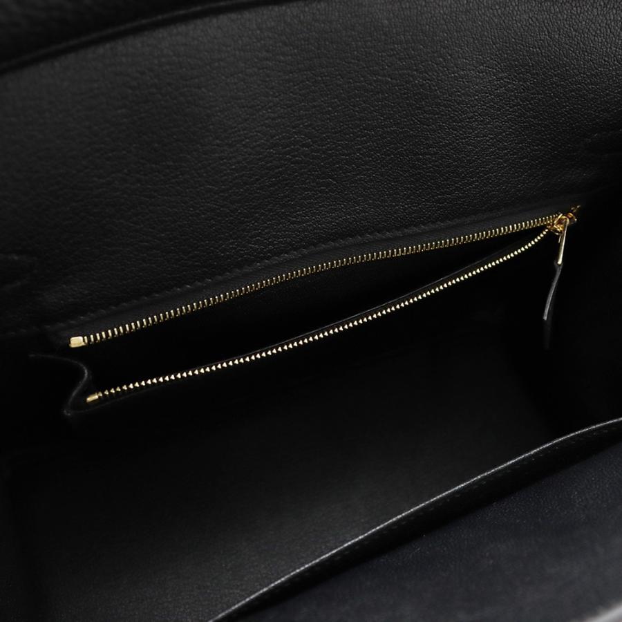 エルメス バーキン25 ブラック/ゴールド金具 トゴ G刻印 HERMES Birkin