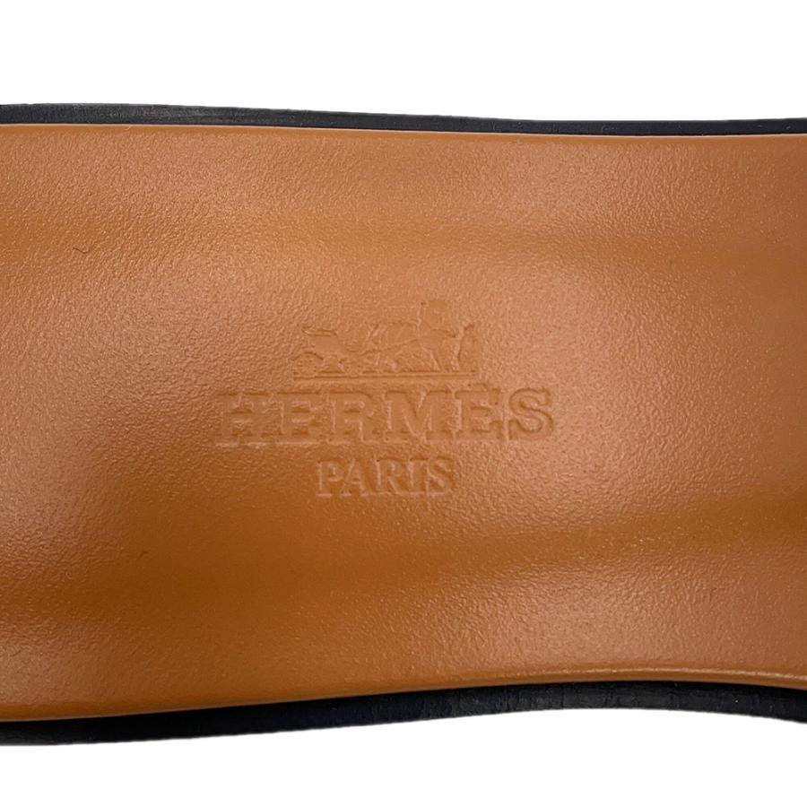 エルメス サンダル オラン デニム レディースサイズ36 HERMES 靴の画像