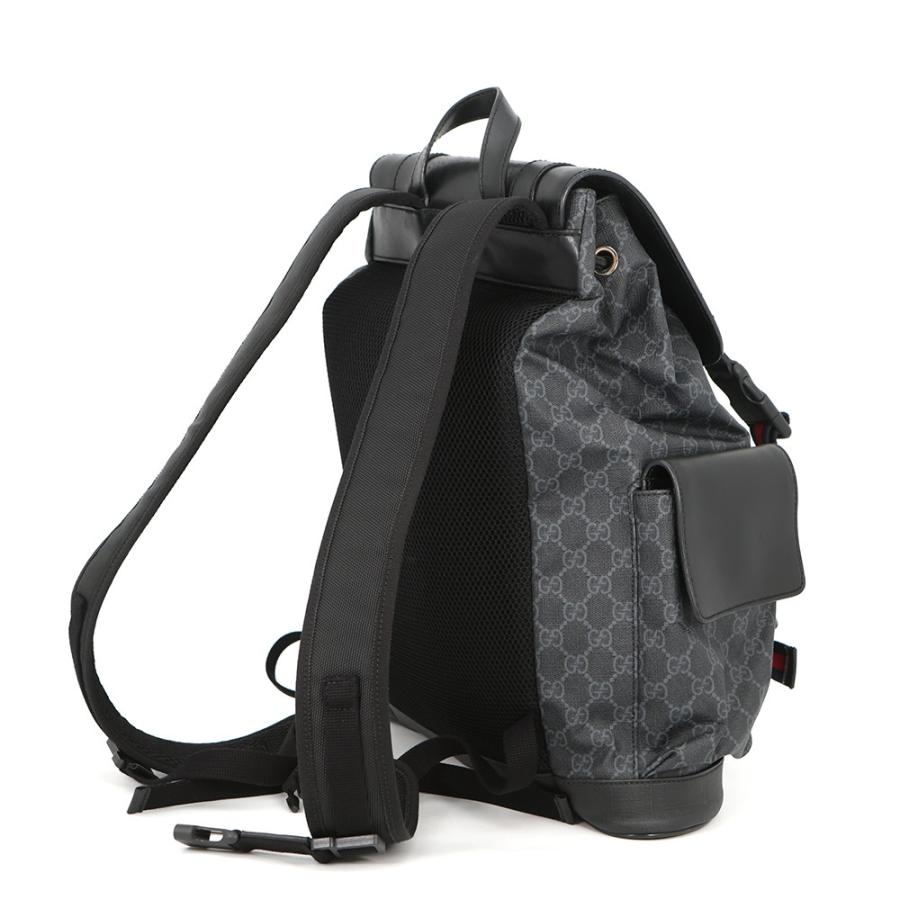 グッチ リュック GGスプリーム 495568 GUCCI バッグ バックパック 黒