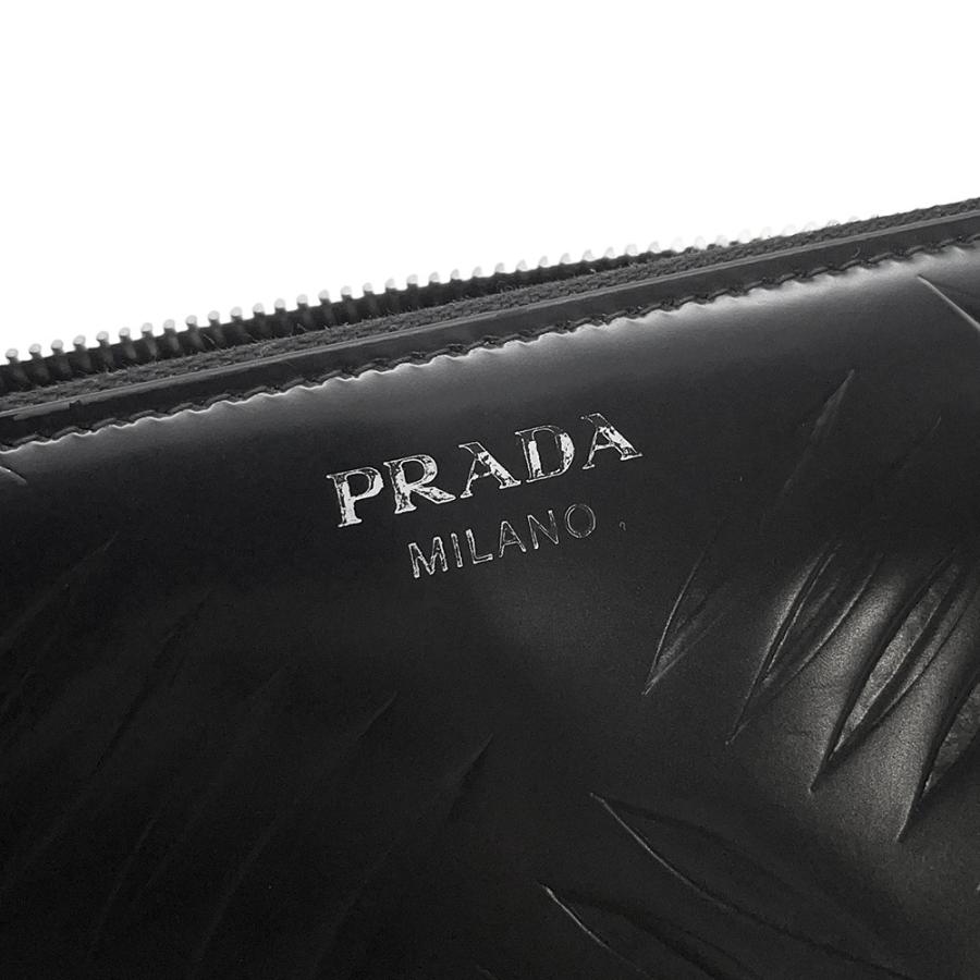 プラダ 長財布 ラウンドファスナー ブラッシュドレザー 2ML317 PRADA