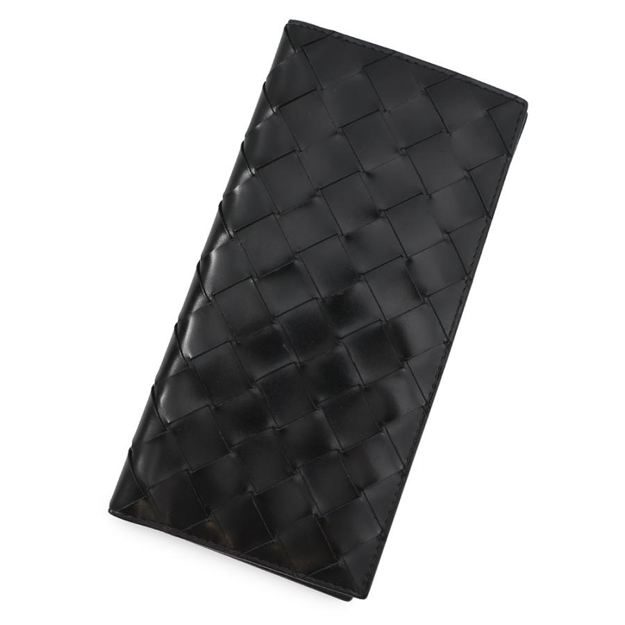 ボッテガヴェネタ 長財布 イントレチャート レザー BOTTEGA VENETA