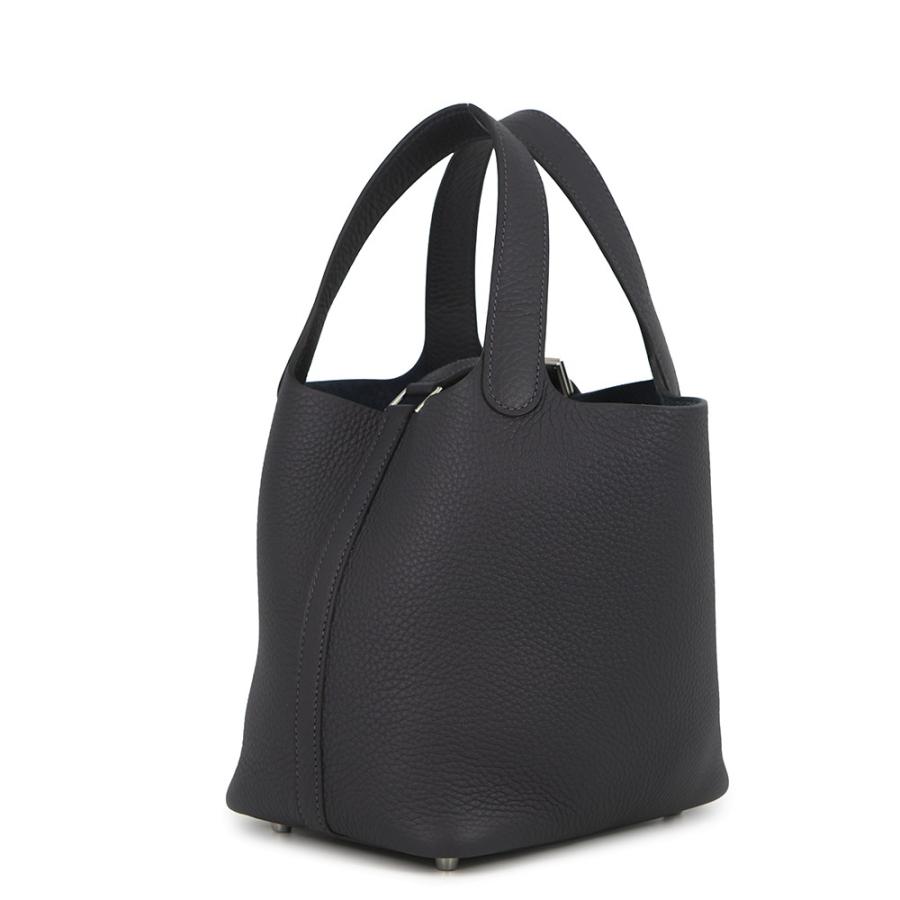 エルメス ハンドバッグ ピコタンロックPM キャバン/シルバー金具 