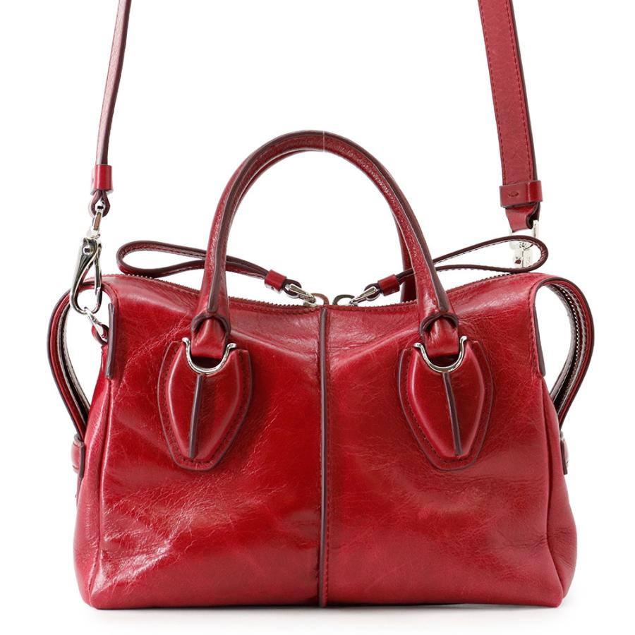 【美品】 トッズ Dスタイリング 2WAY ハンドバッグ ショルダーバッグ トッズ ハンドバッグ Dスタイリング レザー TOD'S 2wayショルダー