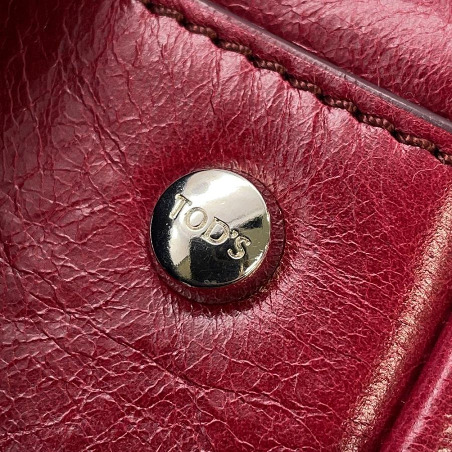 トッズ ハンドバッグ Dスタイリング レザー TOD'S 2wayショルダー