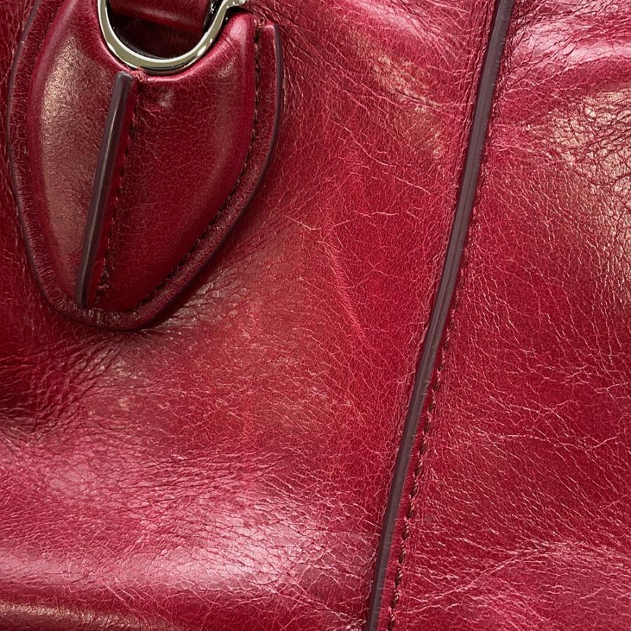 トッズ ハンドバッグ Dスタイリング レザー TOD'S 2wayショルダー