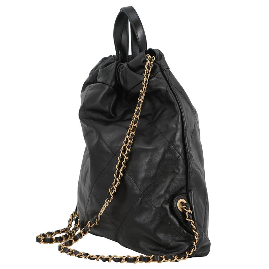 CHANEL リュック♡ シャネル リュック シャネル22 スモール シャイニーカーフスキン