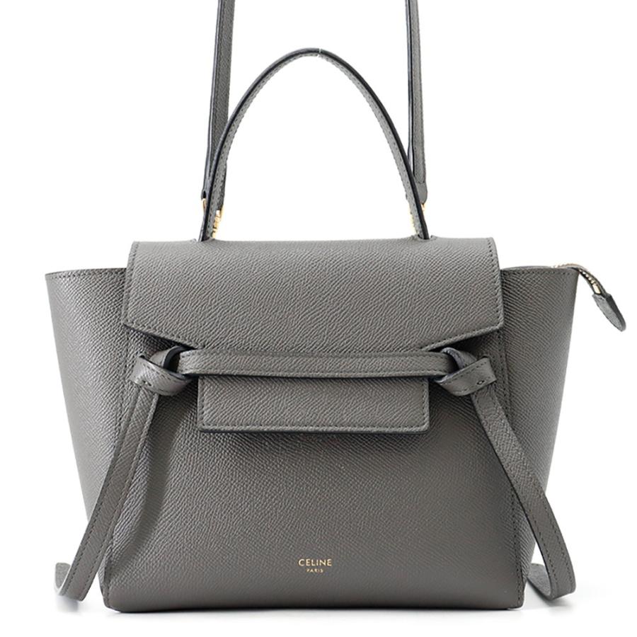 れんてぃくんページ セリーヌ ハンドバッグ ベルトバッグ ナノ レザー 189003 CELINE 2way