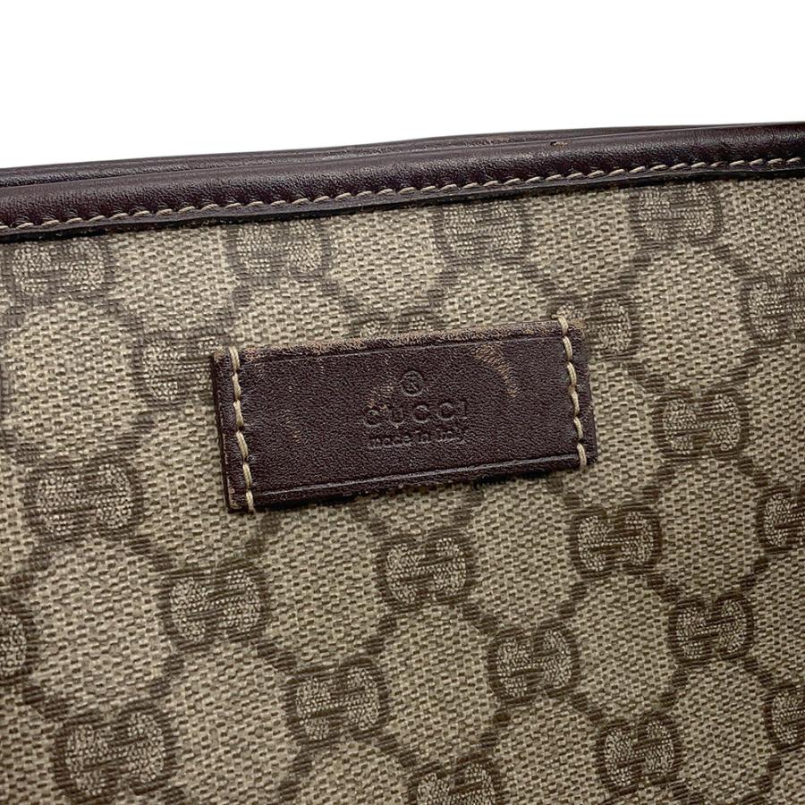 グッチ トートバッグ GGスプリーム/レザー 211138 GUCCI バッグ 【安心