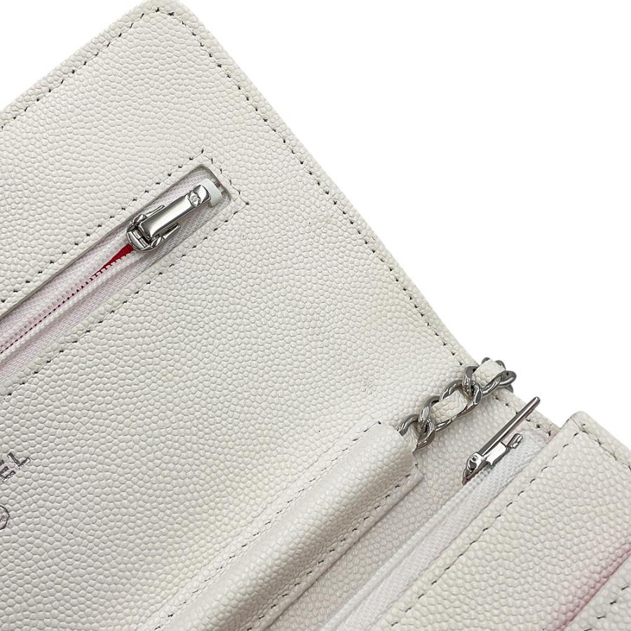 シャネル チェーンウォレット ココマーク マトラッセ CHANEL19 