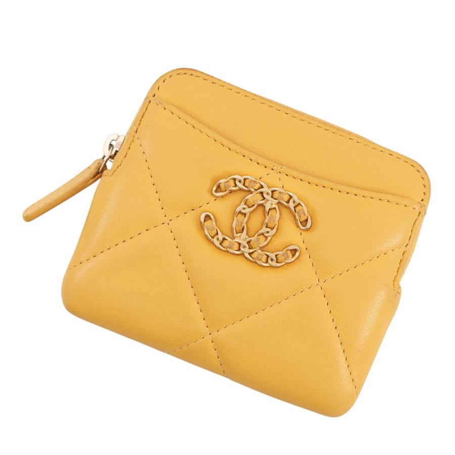 シャネル コインケース ココマーク CHANEL19 ジップコインパース 