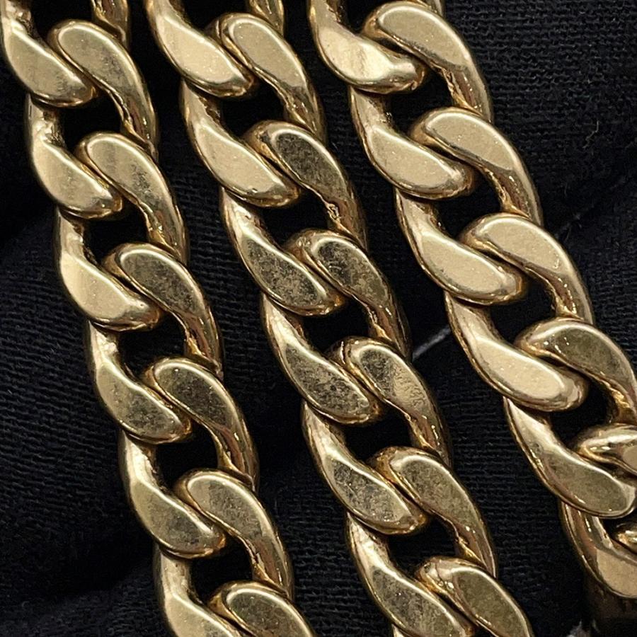 ミュウミュウ チェーンショルダーバッグ キルティング レザー ロゴ Miu
