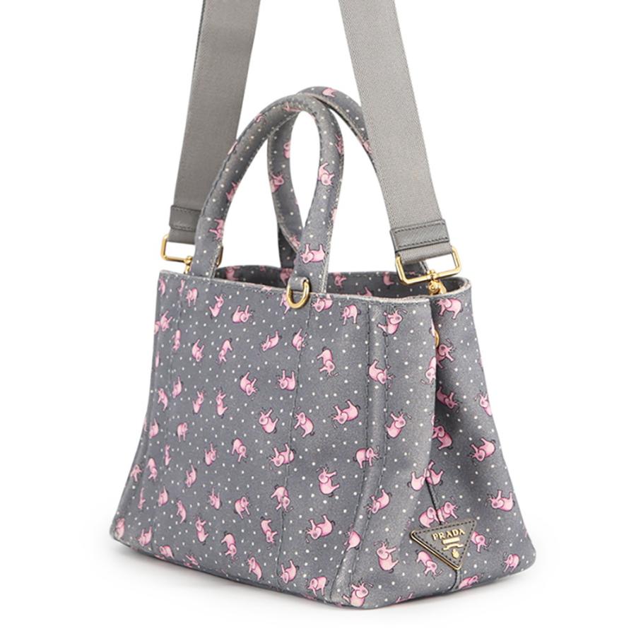 PRADA ガナパ　トートバッグ ショルダー付き　最終値下げ プラダ トートバッグ カナパ CANAPA ゾウ 1BG439 PRADA バッグ 2way