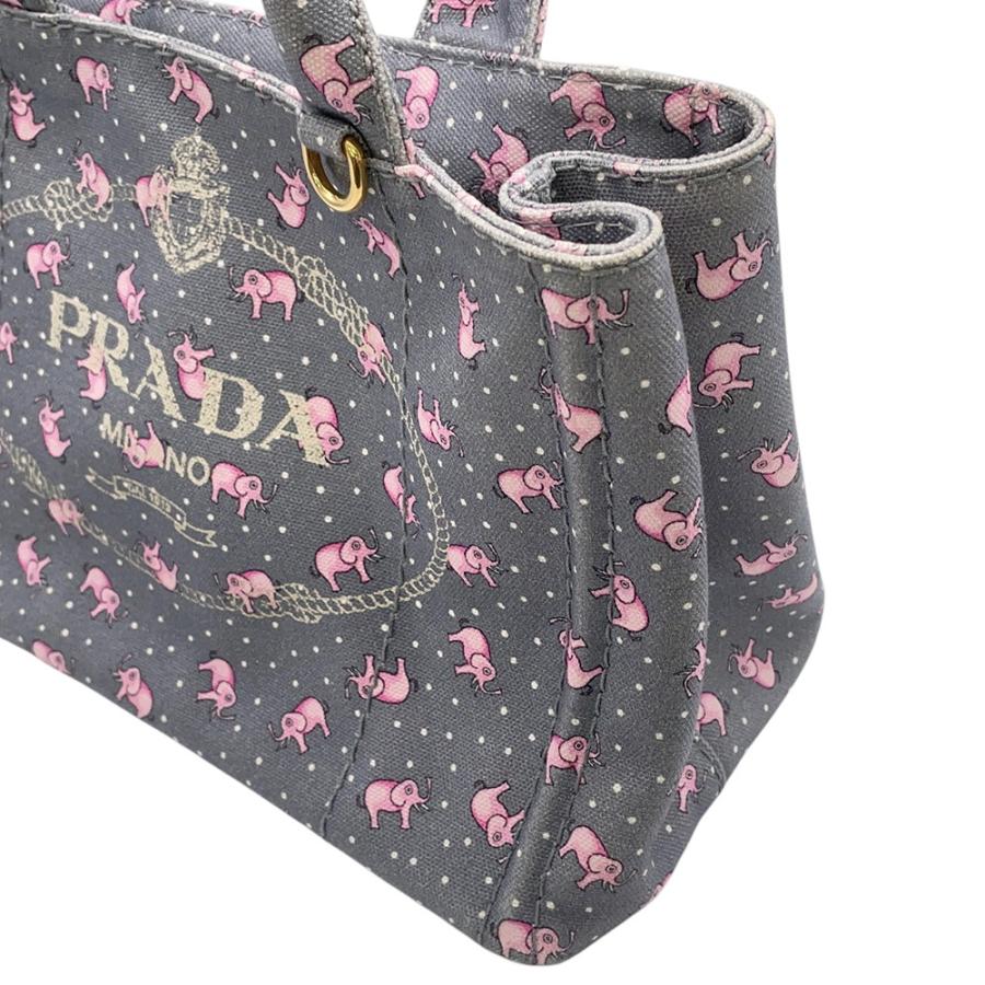 プラダ トートバッグ カナパ CANAPA ゾウ 1BG439 PRADA バッグ 2way