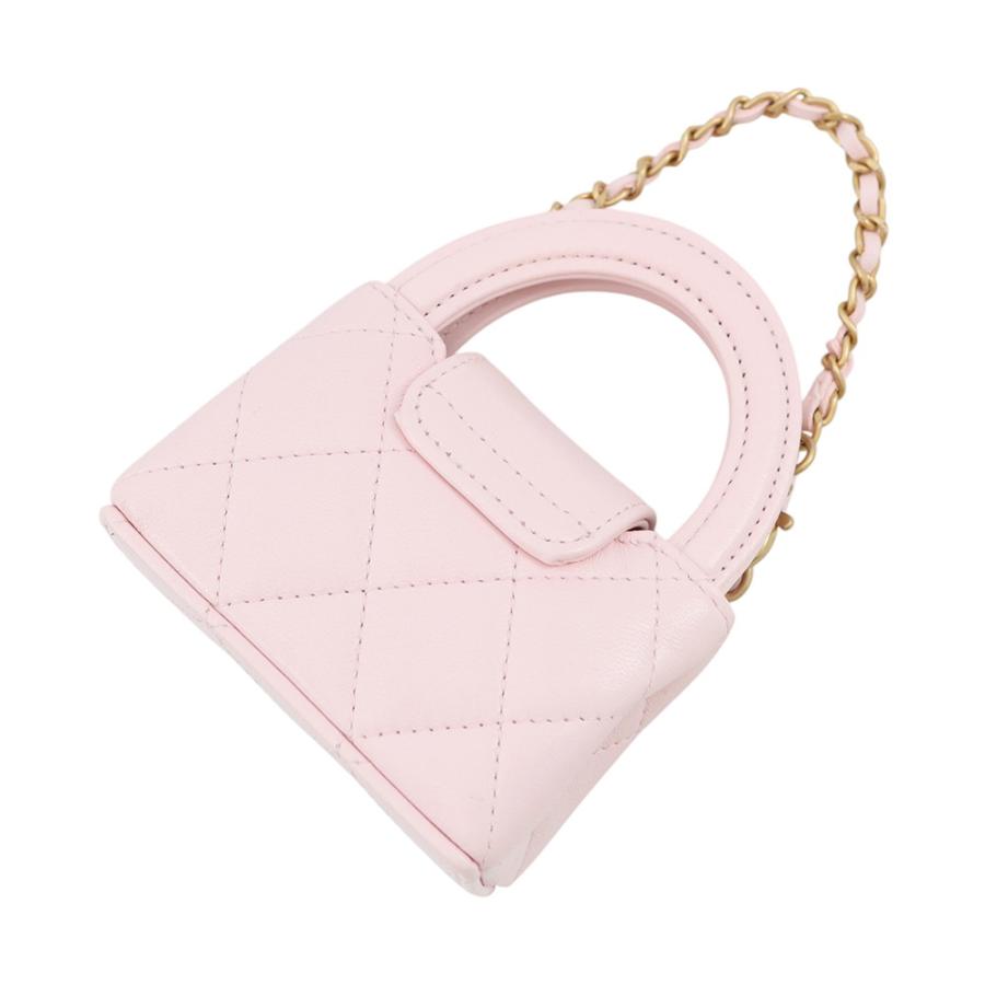専用 CHANEL マイクロマトラッセ チャーム キーホルダー ココマーク シャネル バッグチャーム ココマーク マトラッセ ミニバッグ チャーム