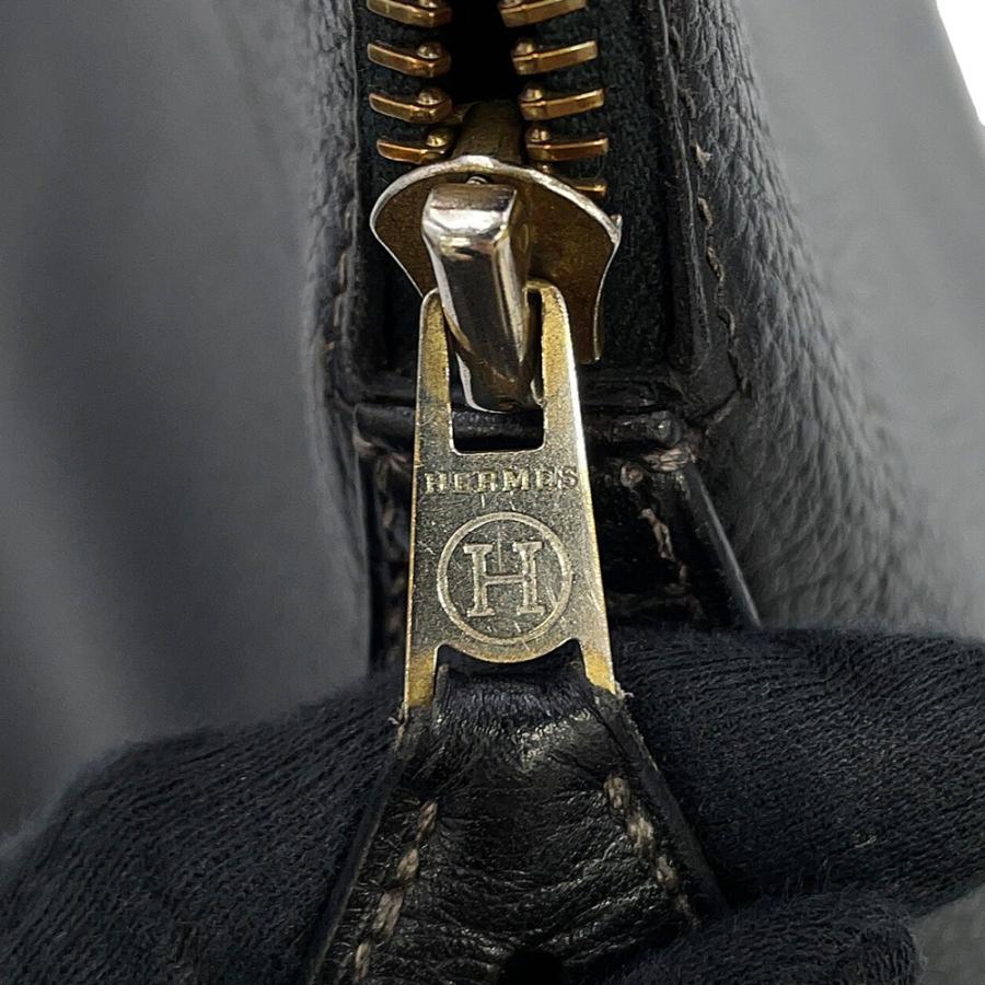 エルメス ハンドバッグ ボリード35 ブラック/ゴールド金具 アルデンヌ