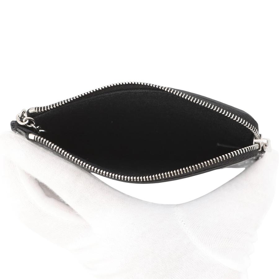 セリーヌ コインケース ロゴ 総柄 PVC 10B772 CELINE カードケース 黒 