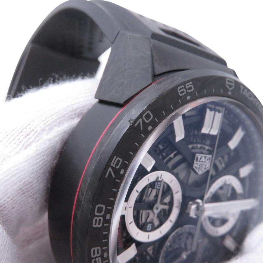 タグホイヤー カレラ キャリバー ホイヤー02 CBG2016 TAG Heuer 腕時計 黒文字盤 タグホイヤー カレラ キャリバー ホイヤー02 CBG2016 TAG Heuer 腕時計