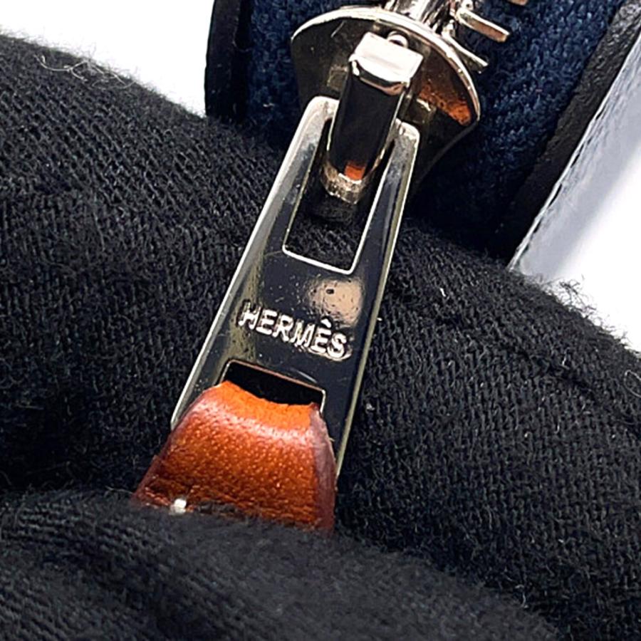 エルメス コインケース アザップコンパクト ミニ シルクイン ブルード