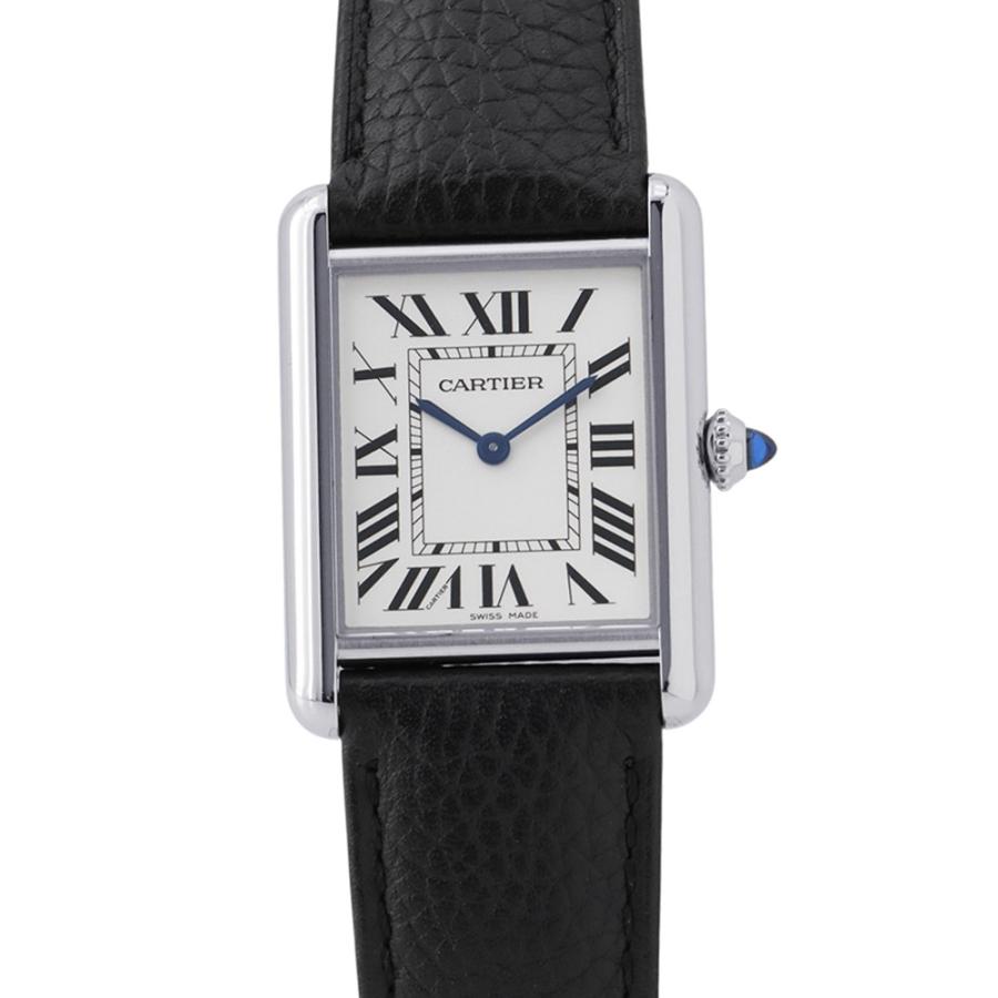 CARTIER カルティエ タンクマストドゥカルティエLM WSTA0041 腕時計_x000D_
 ステンレス シルバー クオーツ メンズ【中古】471 カルティエ タンク マスト ドゥ ウォッチ LM WSTA0041 Cartier 腕時計