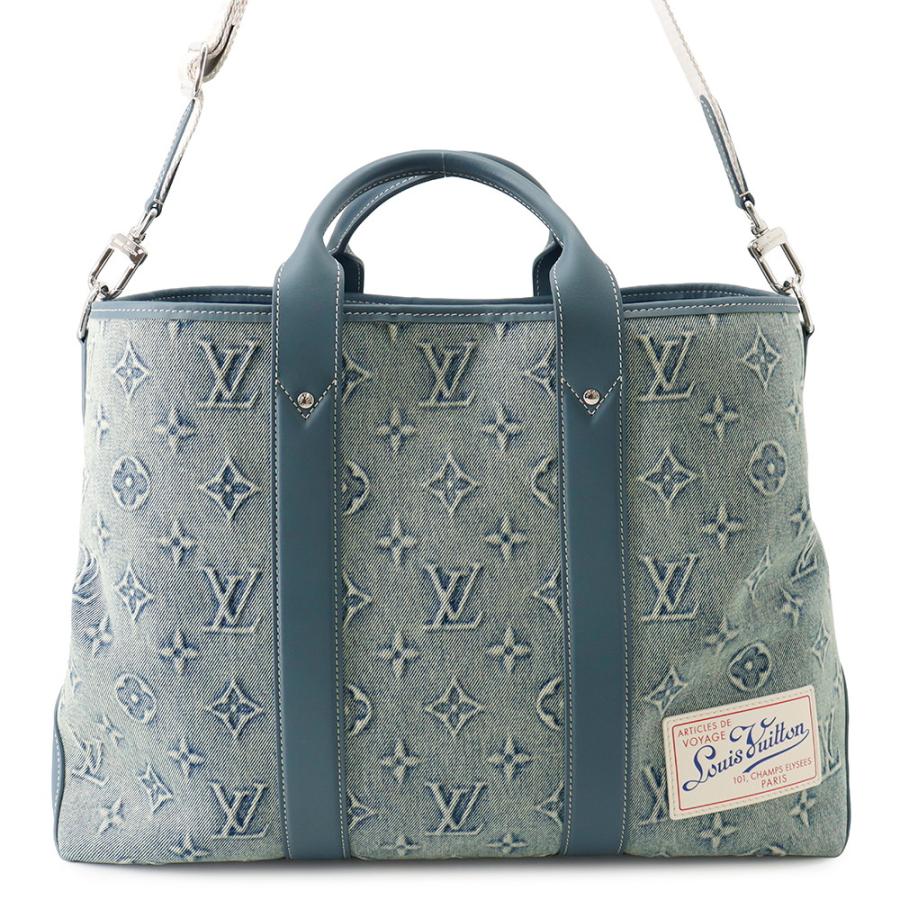 LOUIS VUITTON ルイヴィトン　モノグラム　ミニクーサン　トートバッグ ルイヴィトン トートバッグ モノグラム・ウォッシュデニム