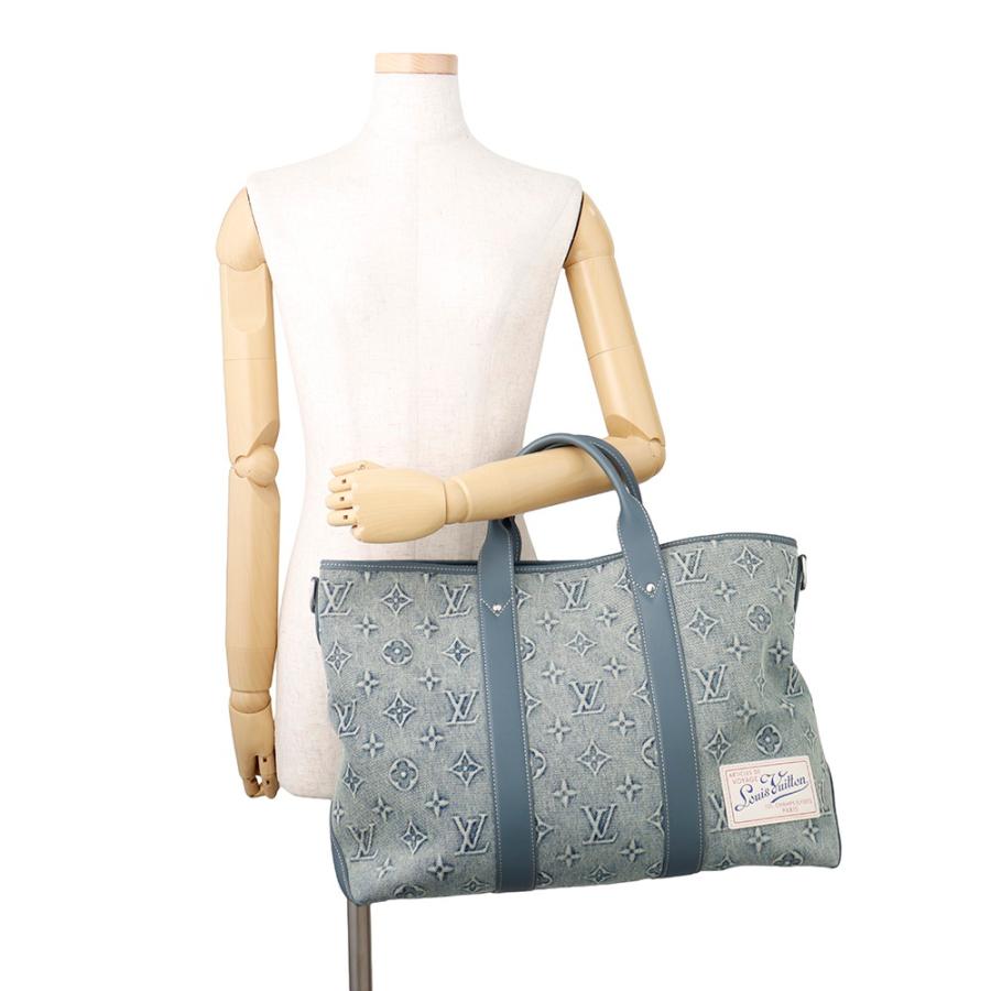 ルイヴィトン トートバッグ モノグラム・ウォッシュデニム