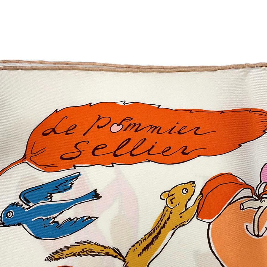 エルメス スカーフ カレ90 ル・ポミエ・セリエ Le Pommier Sellier