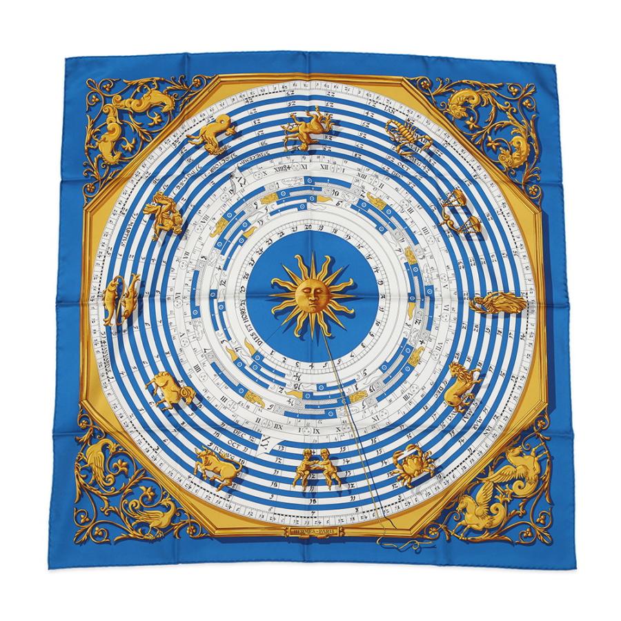 エルメス スカーフ カレ90 占星術 Astrologie forever シルク HERMES