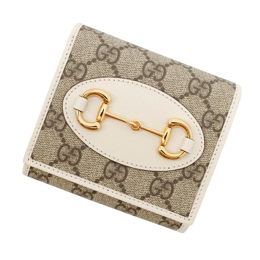 グッチ 二つ折り財布 ホースビット 1955 GGスプリーム 621891 GUCCI