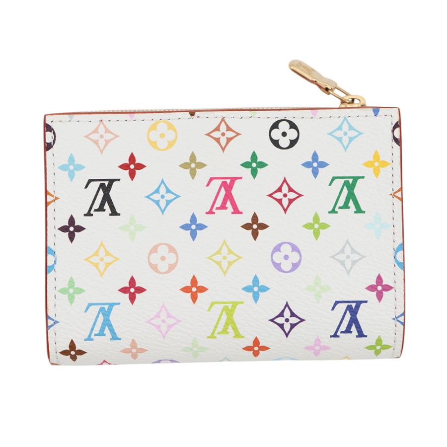ルイヴィトン 二つ折り財布 モノグラム・マルチカラー LV×TM