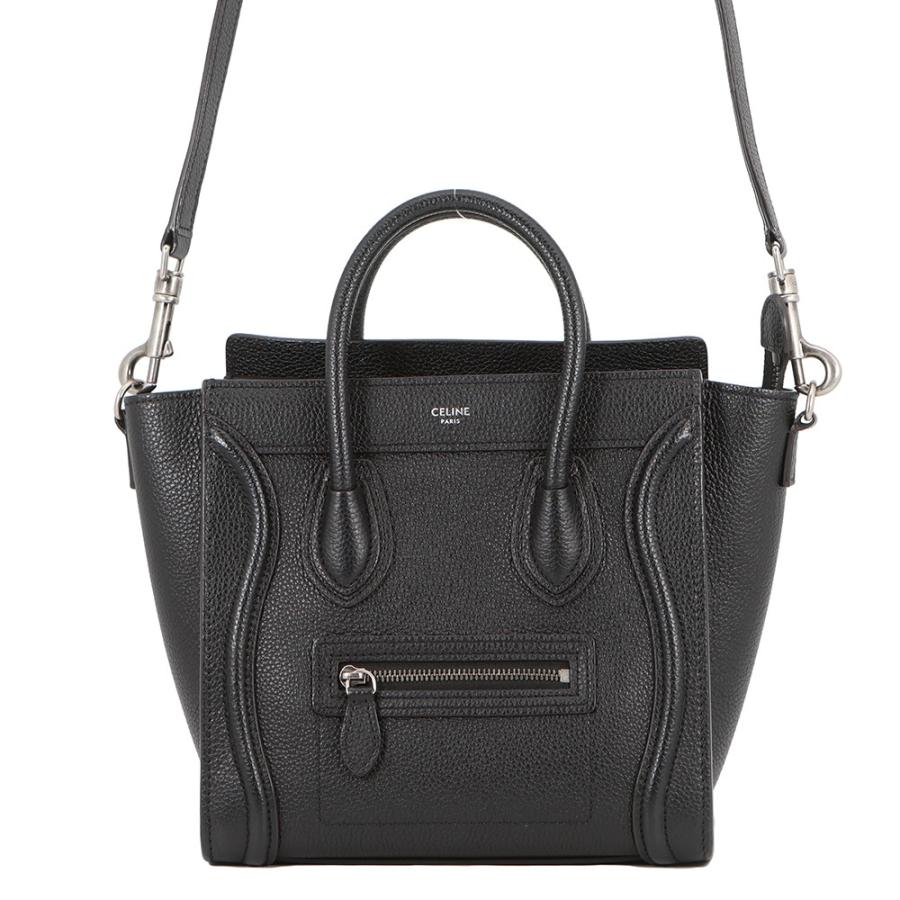 セリーヌ ハンドバッグ ラゲージ ナノショッパー レザー 189243 CELINE
