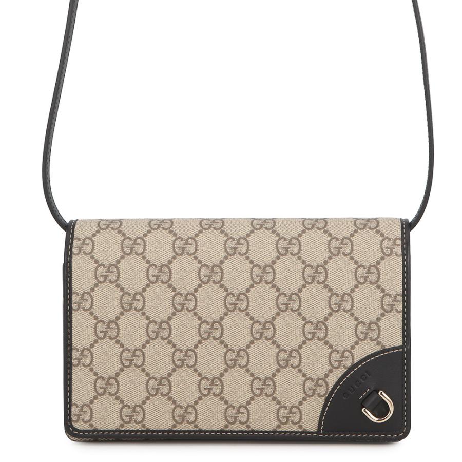 グッチ ショルダーウォレット GGエンブレム PVC レザー 820688 GUCCI