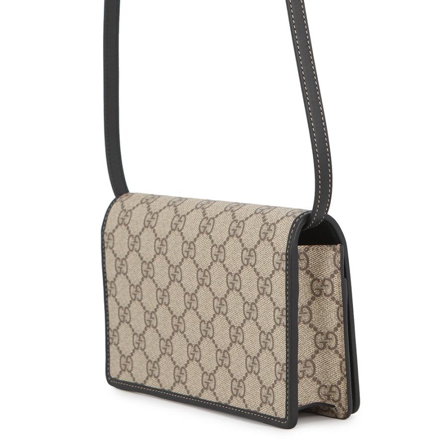 グッチ ショルダーウォレット GGエンブレム PVC レザー 820688 GUCCI