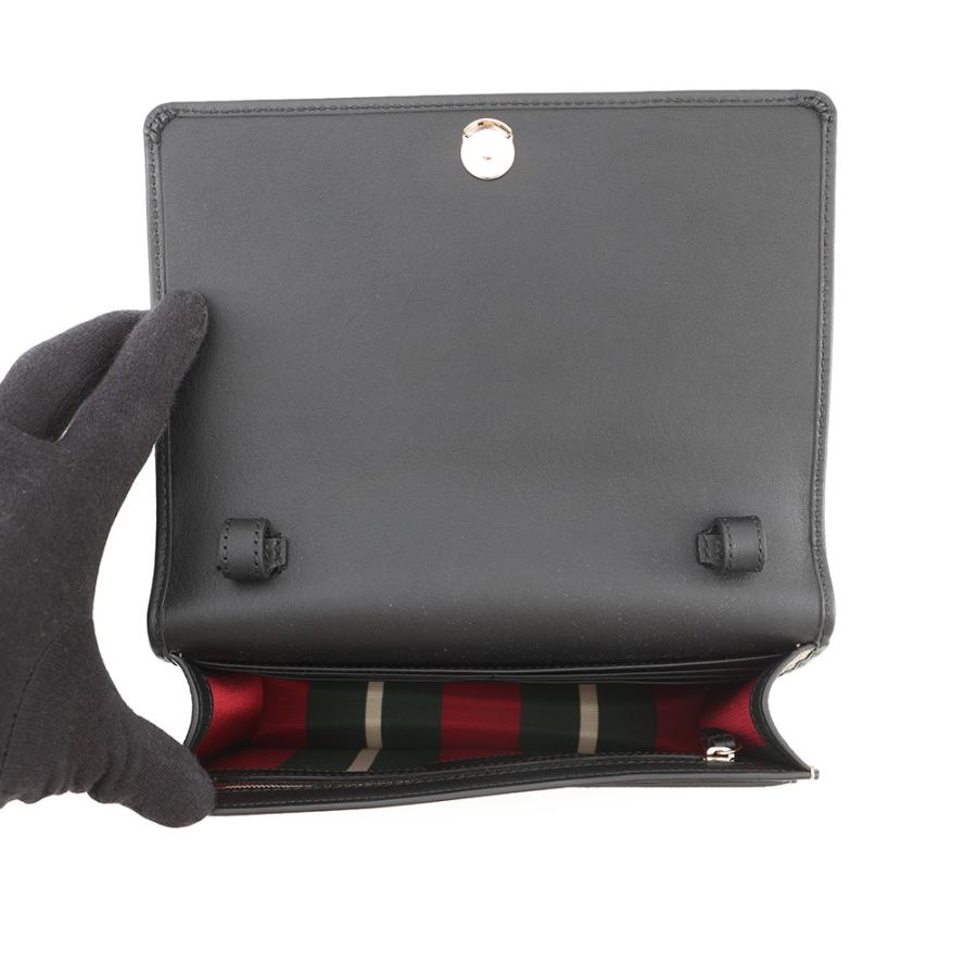 グッチ ショルダーウォレット GGエンブレム PVC レザー 820688 GUCCI