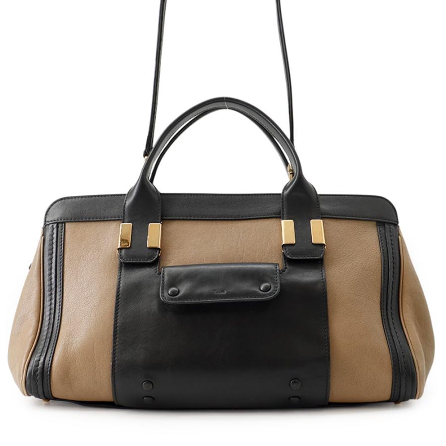 Chloe　クロエ アリス　Alice 2way ショルダーバッグ　レザー クロエ ハンドバッグ アリス レザー Chloe 2wayショルダー 【安心保証