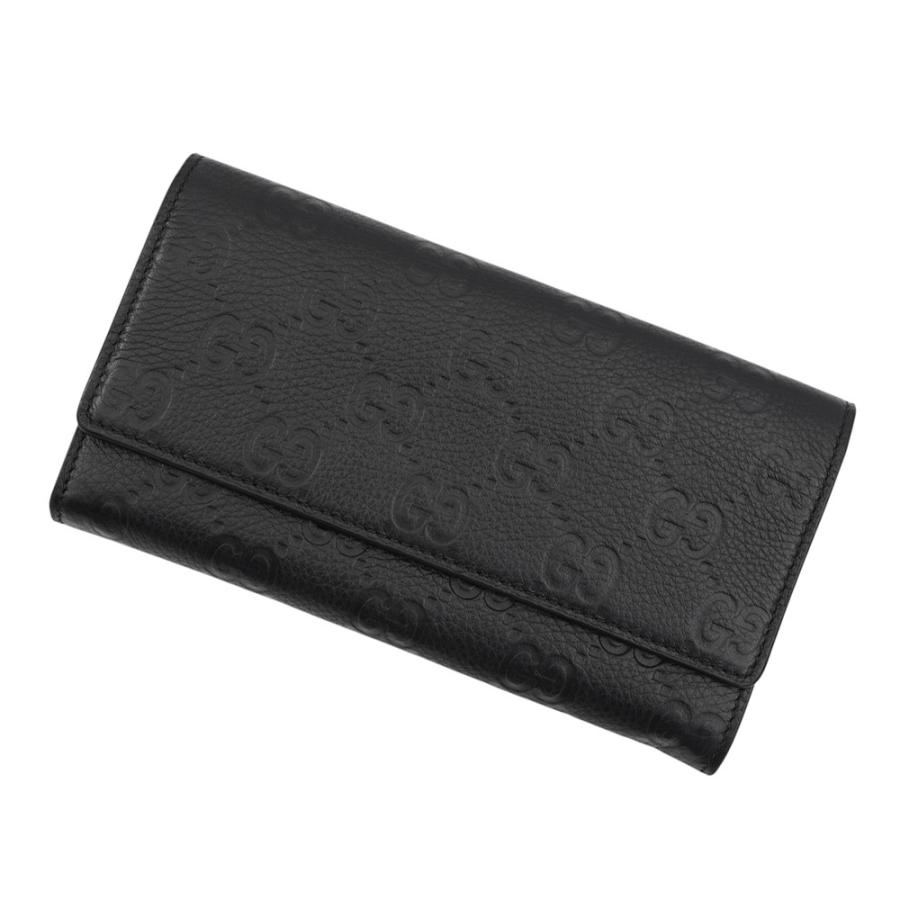 グッチ 長財布 GGエンブレム コンチネンタルウォレット レザー 815922