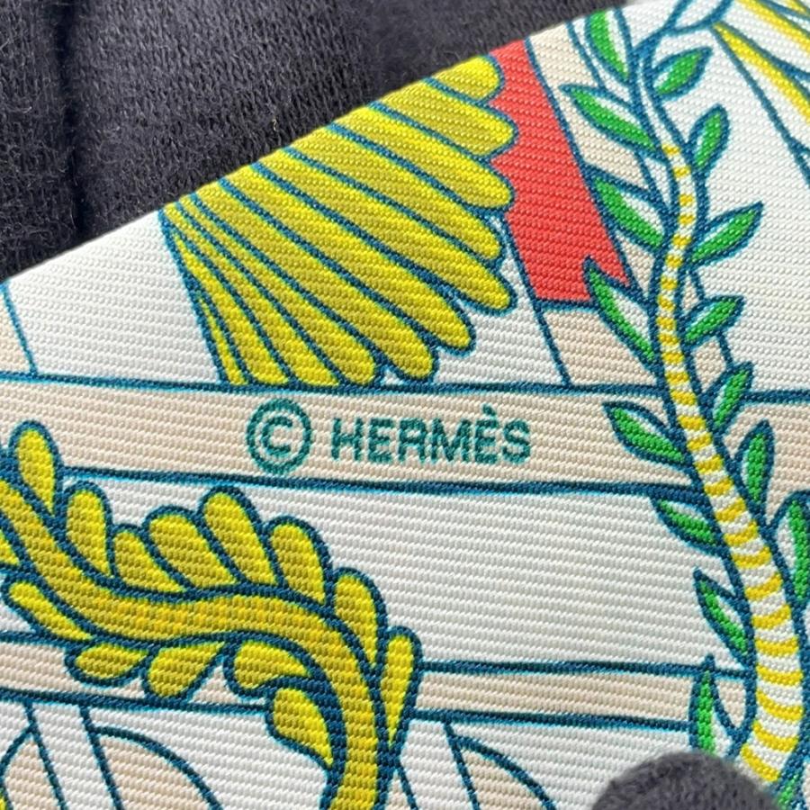 エルメス スカーフ ツイリー アニマポリス Animapolis HERMES シルク