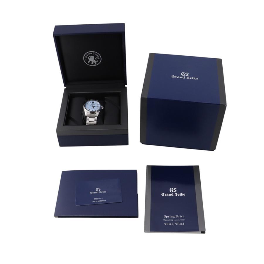 セイコー グランドセイコー AJHH特別限定モデル SLGA017 SEIKO 255本限定 雪白ブルー文字盤 セイコー グランドセイコー AJHH特別限定モデル SLGA017 SEIKO 255本