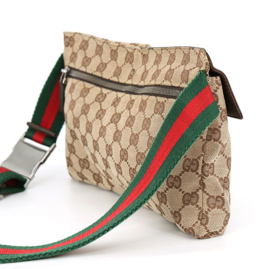 GUCCI グッチ ウエストバッグ 28566 グッチ ウエストバッグ GGキャンバス 28566 GUCCI メンズ バッグ