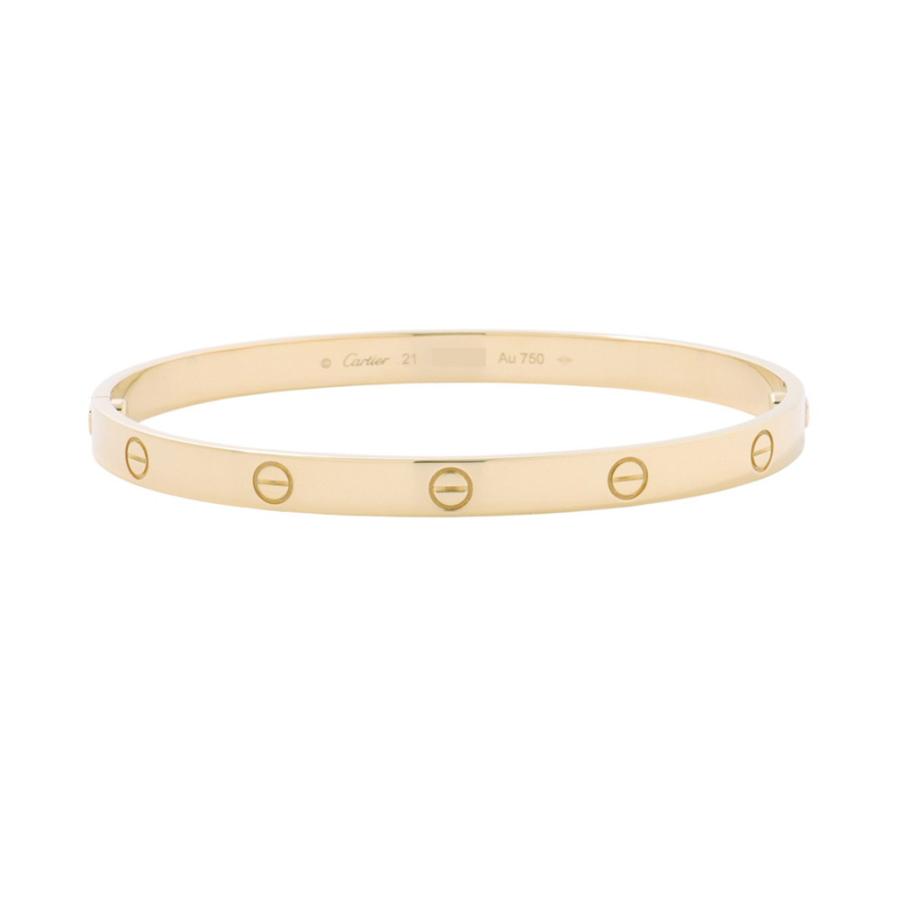 Cartier ラブブレス クラシック　18サイズ　美品 カルティエ ブレスレット ラブブレス クラシックモデル K18YGイエロー