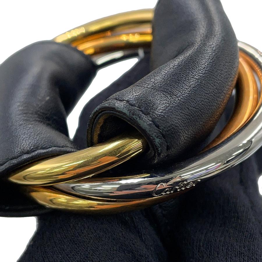 カルティエ ハンドバッグ トリニティ レザー Cartier 黒 中古 【返品