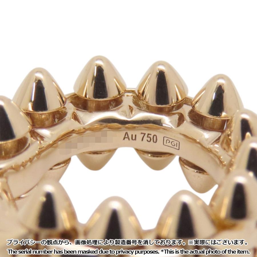 カルティエ ピアス クラッシュ ドゥ フープ ミニモデル K18PGピンク