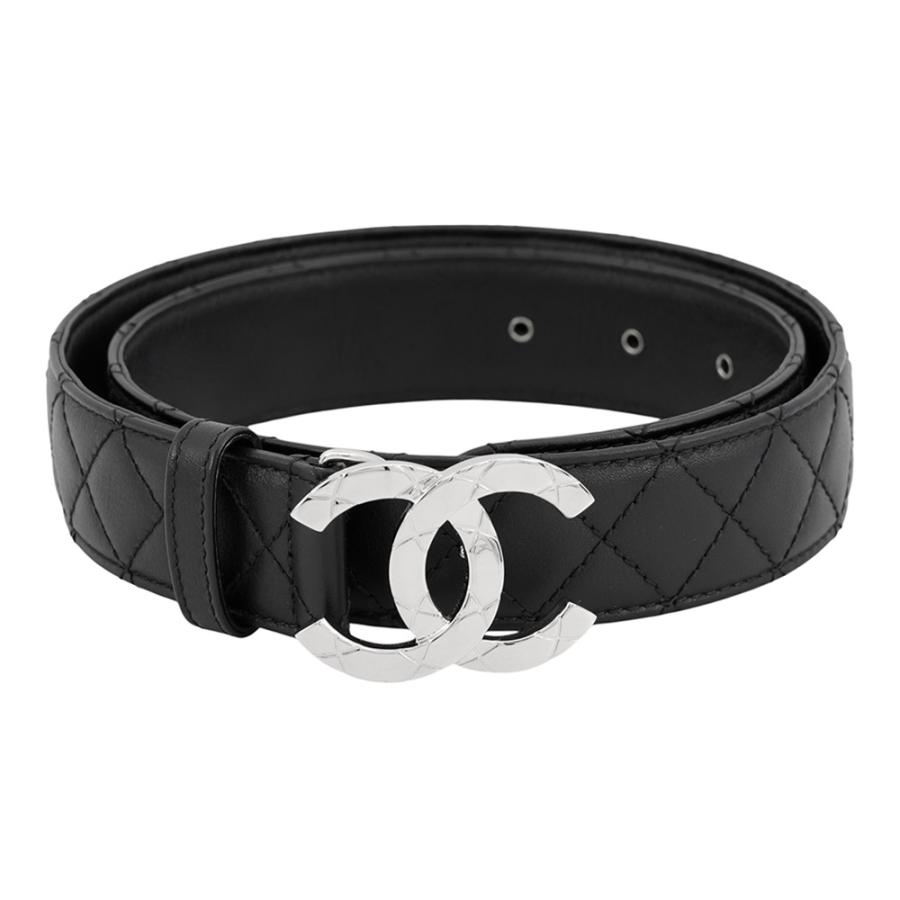 CHANEL ラムスキンベルト シャネル ベルト ココマーク ラムスキン サイズ75 B25 P AAA811 CHANEL