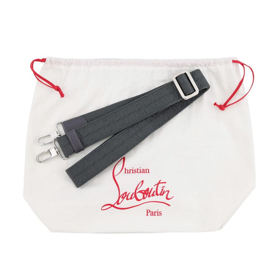 Louboutin　クリスチャンルブタン　ショルダーバッグ ZIP N FLAP クリスチャン・ルブタン ショルダーバッグ ZIP N FLAP キャンバス